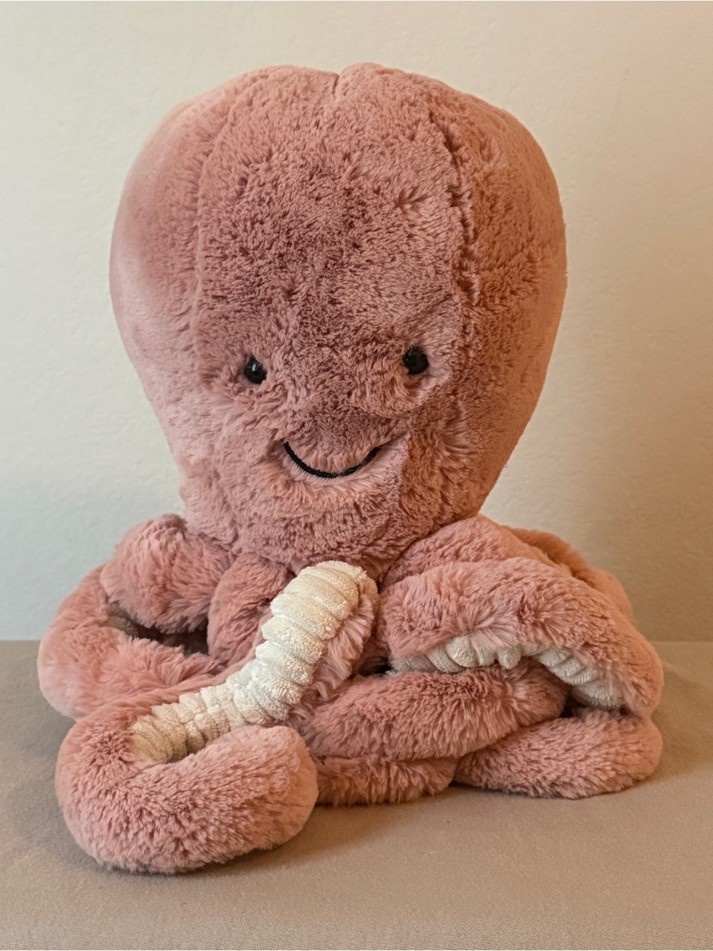 Jellycat Odell Pink Octopus Plush Soft Toy Kids Doll Gift Large